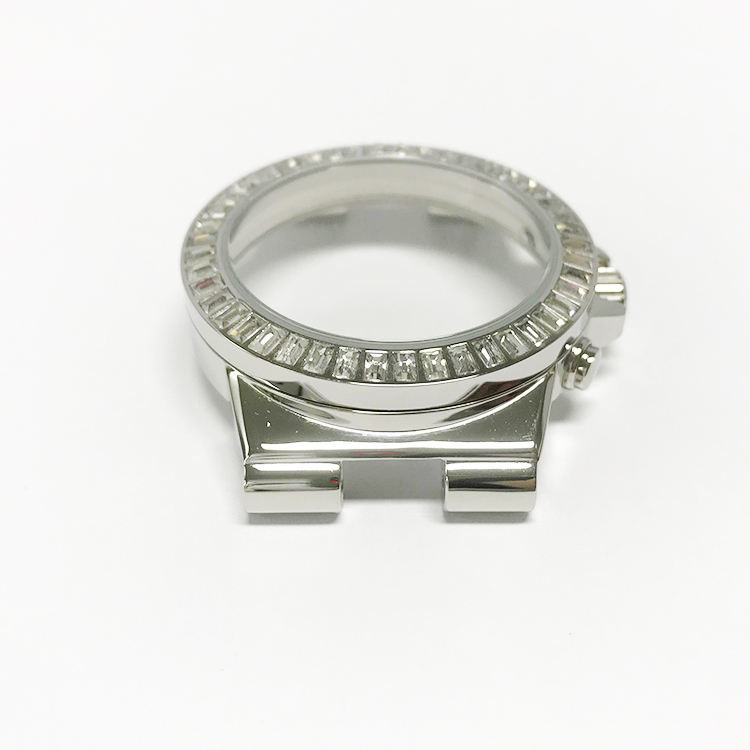 Low Moq Custom Cnc Machining Powder Metallurgy 10 ATM Case For Watch Stainless Steel