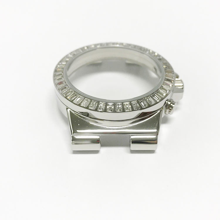 Low Moq Custom Cnc Machining Powder Metallurgy 10 ATM Case For Watch Stainless Steel